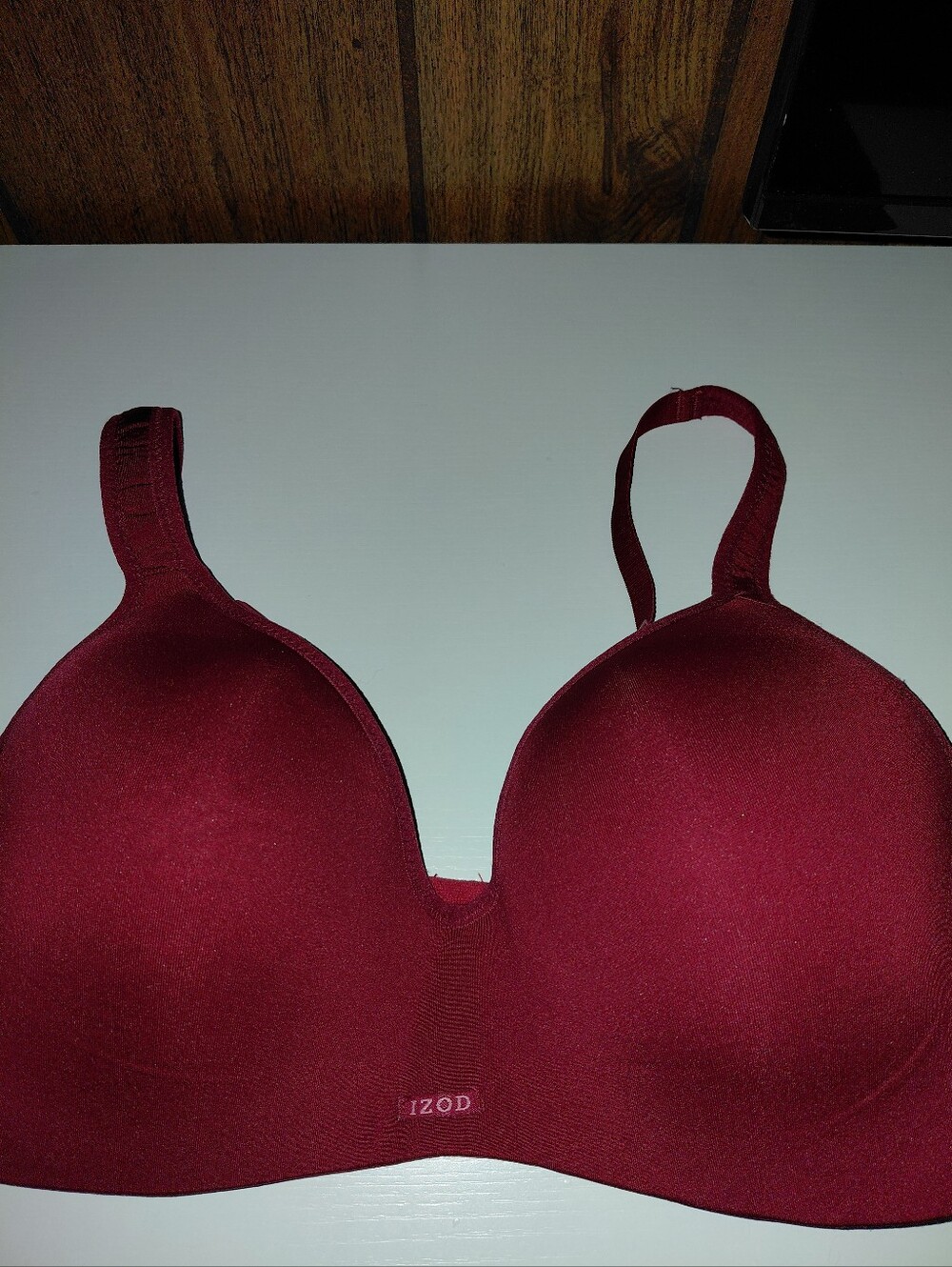Izod Smooth Molded  Bra in Deep Wine Still Very Good
